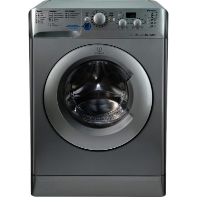 Indesit XWD71452S Innex 7Kg 1400 Spin Washing Machine in Silver A++